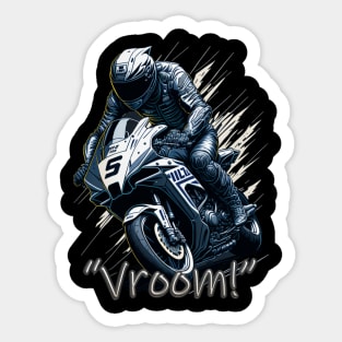 VROOM, BIKERS Sticker